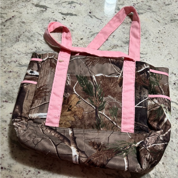 Real tree camo women’s tote bag - Picture 2 of 4
